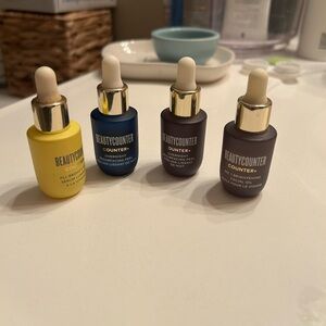 Beautycounter Serum Collection - Yellow, Blue, Purple